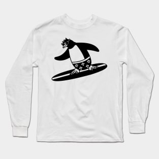 Surfing Penguin Long Sleeve T-Shirt